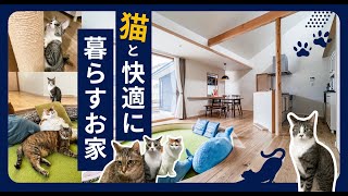 【ルームツアー】猫と快適に暮らすお家【岩橋建築】/ガレージ/平屋/新築/ペット/猫 アイキャッチ画像