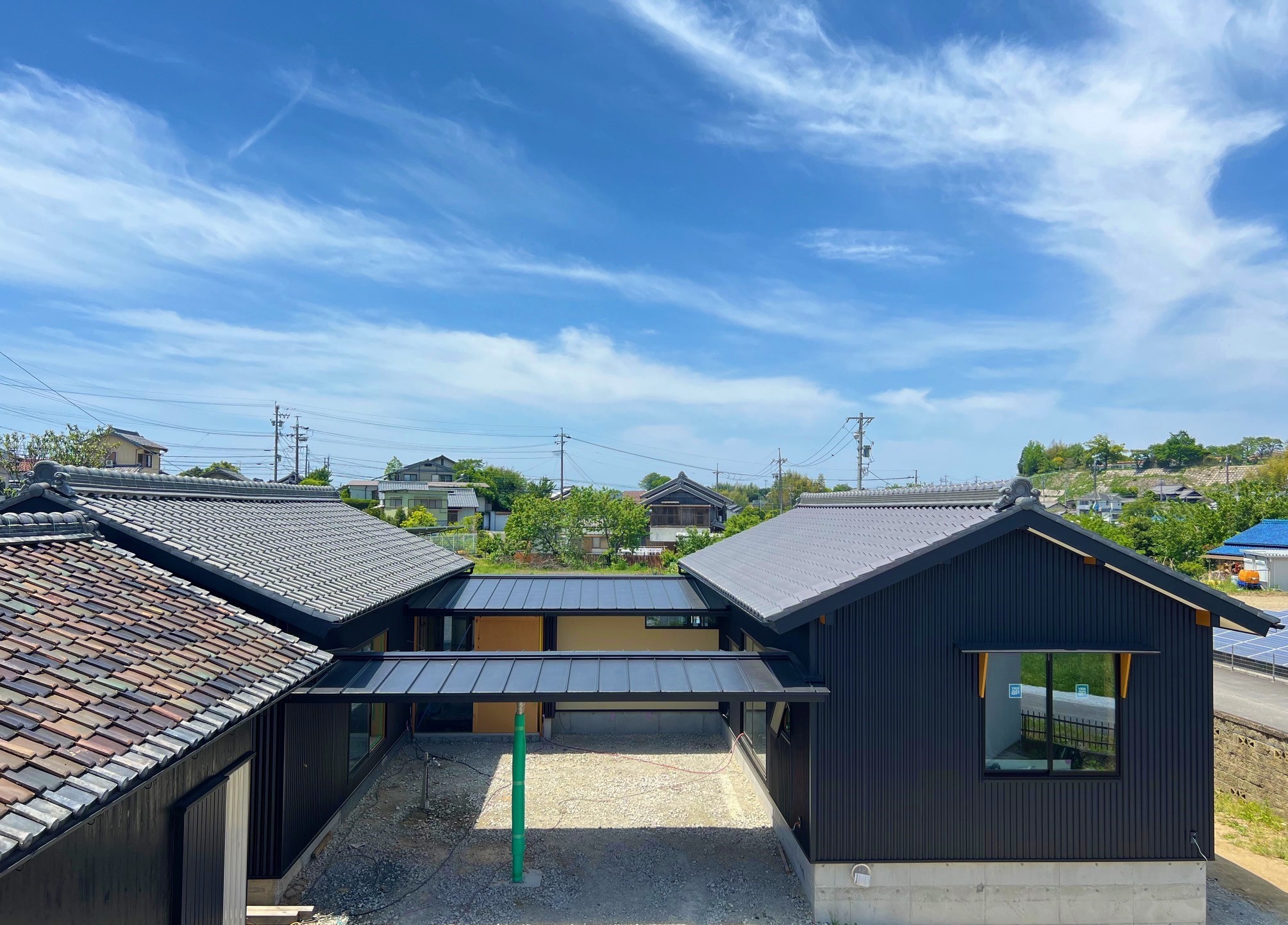 中庭のある、エアサイクルの平屋　ありがとうございました アイキャッチ画像